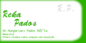 reka pados business card